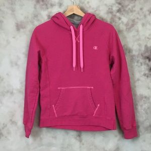 Champion Pink Pullover Hoodie Sweater